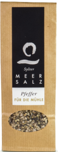 Sylter Meersalz & Pfeffer - 125 g Beutel Wird z. Zt. nicht produziert, kommt wieder