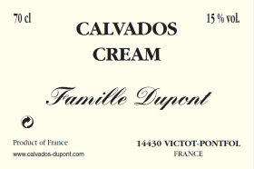 Dupont - Créme de Calvados - 15% Vol. - 0,50 L