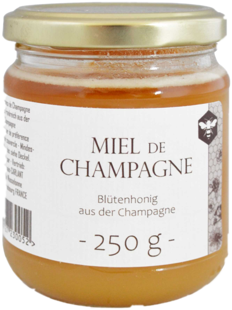 Honig aus der Champagne - 250 g Glas Honig aus der Champagne - 250 g Glas