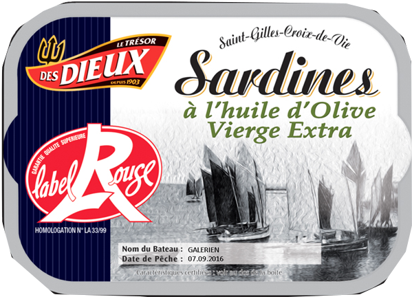 Sardinen in Olivenöl - ExtraLabel Rouge -