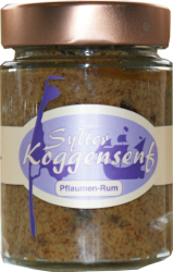 Sylter Koggensenf - Pflaumen-Rum-Senf - 190 ml Glas