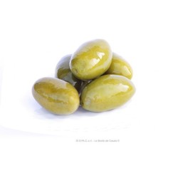 Olive Verdi  - Bella di Cerignola - Grüne Oliven - 280 g Glas