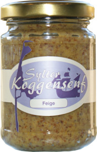 Sylter Koggensenf - Feigensenf - 190 ml Glas