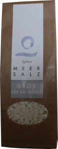 Sylter Meersalz grob - Nachfüllbeutel 125g 