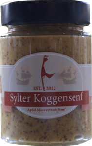 Sylter Koggensenf - Apfel-/ Meerrettichsenf - 190 ml Glas