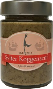 Sylter Koggensenf - Rosensenf - 190 ml Glas