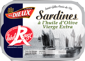Sardinen in Olivenöl - ExtraLabel Rouge -