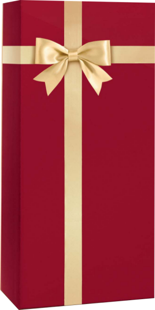 2er Geschenkkarton Schleife-Bordeaux 2er Geschenkkarton Schleife-Bordeaux