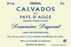 Dupont - Calvados - Pays d'Auge - Original - 0,7 L