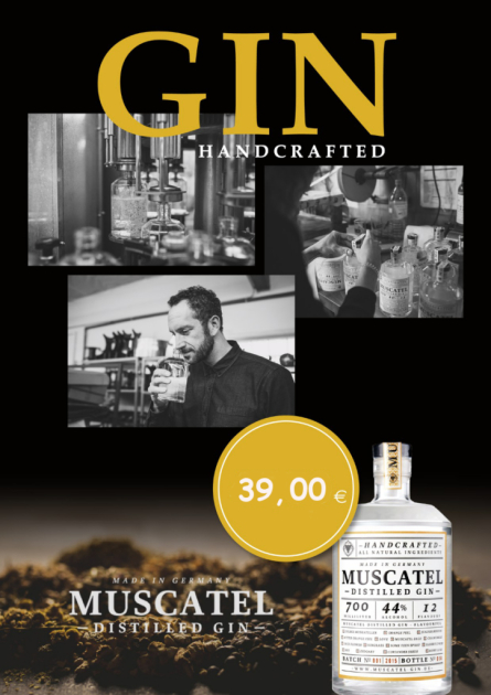 Muscatel - Distilled Gin - 0,5 L