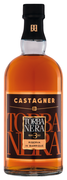 Castagner - Torba Nera - 3 Anni - Aquavite d'Uva - 40% Vol. - 0,70 L