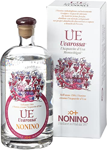 Nonino - UE Uvarossa - Acquavite D'Uva - 0,10 L -MINI - Nonino - UE Uvarossa - Acquavite D'Uva - 0,10 L -MINI -