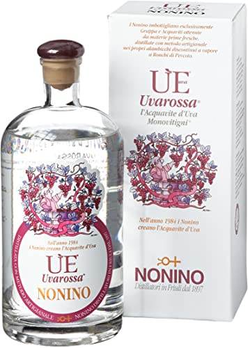 Nonino - UE Uvarossa - Acquavite D'Uva - 0,10 L -MINI -