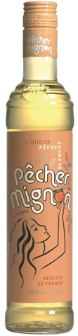 Pecher Mignon - Pfirsichlikör - 0,5 L Pecher Mignon - Pfirsichlikör - 0,5 L