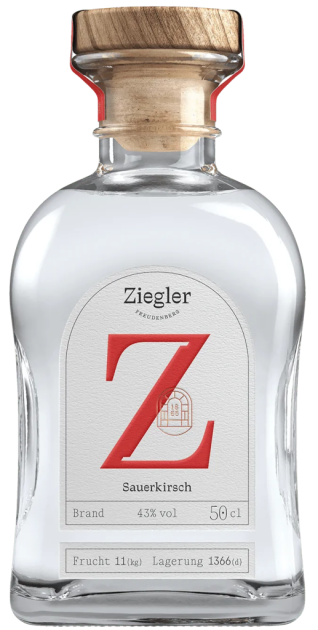Ziegler - Sauerkirsch - 0,5 L - 43% Vol.