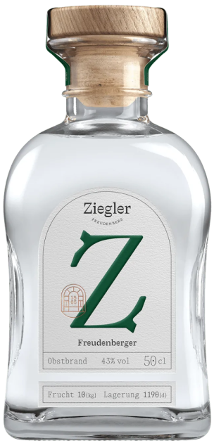 Ziegler - Freudenberger -0,50 L 43% vol. Ziegler - Freudenberger -0,50 L 43% vol.