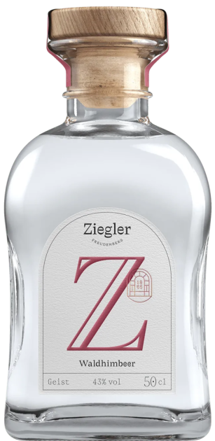 Ziegler - Waldhimbeer - 0,5 L 43% vil. Ziegler - Waldhimbeer - 0,5 L 43% vil.