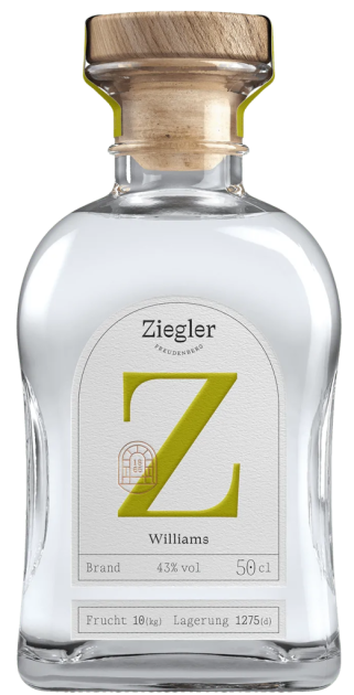 Ziegler - Williams - 0,5 L - 43% Vol. Ziegler - Williams - 0,5 L - 43% Vol.