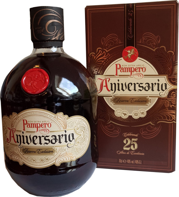 Pampero - Aniversario, Reserva Exclusiva - , 40% Vol., 0,70 L