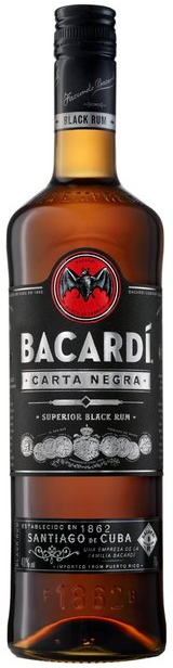 BACARDÍ Rum - Carta Negra - 0,7 L BACARDÍ Rum - Carta Negra - 0,7 L