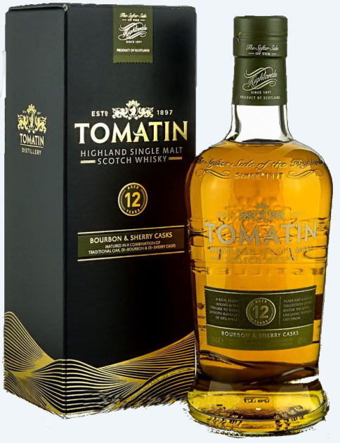 Tomatin - Highland Single Malt - 12 Years - 43% Vol. - 070 L - Geschenkverpackung Tomatin - Highland Single Malt - 12 Years - 43% Vol. - 070 L - Geschenkverpackung