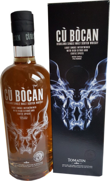 Tomatin -Cù Bòcan - Highland Single Malt Whisk -, 46% Vol. - 0,70 L