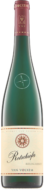 2018 Weingut van Volxem - Rotschiefer Riesling - Kabinett - VEGAN - trocken, 0,75 L 2018 Weingut van Volxem - Rotschiefer Riesling - Kabinett - VEGAN - trocken, 0,75 L