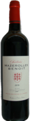 2019 Château Mazerolles-Benoit - Côtes de Blaye - trocken - in der Holzkiste - 6 x 0,75 L