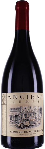 2022 -Anciens Temps - Cabernet-Syrah - Pays d'Oc - 0,75 L