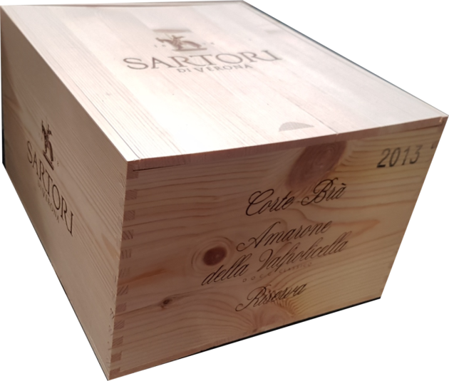 2016 Sartori - Corte Brà Riserva - Amarone Della Valpolicella - Classico - DOCG -6 x 0,75 L - in Holzkiste