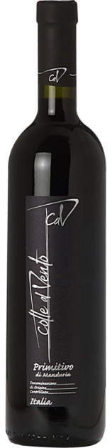 2022 Colle al Vento - Primitivo di Manduria - DOC - 0,75 L - 2022 Colle al Vento - Primitivo di Manduria - DOC - 0,75 L -